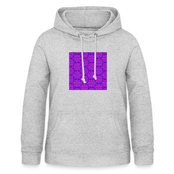 Chinese pattern - Women's Hoodie - light heather grey - Front - AI Model Female 172 light (172cm)