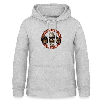 AWO 425 Touren - Frauen Hoodie - Hellgrau meliert - Vorne - AI Model Female 172 light (172cm)