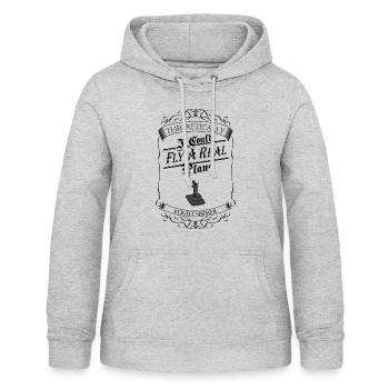 Flight Simulator - Women's Hoodie - light heather grey - Front - AI Model Female 172 light (172cm)