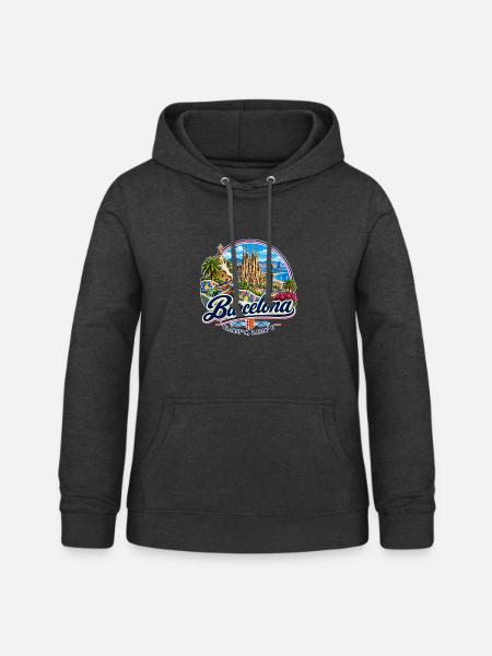 Barcelona - Spanien - Espana - Spain - Frauen Hoodie - Anthrazit