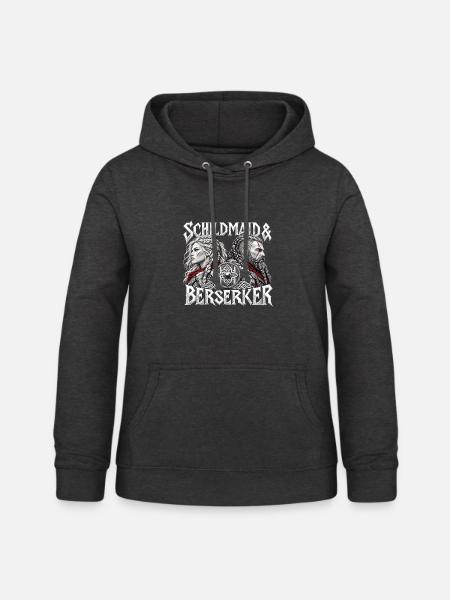 Schildmaid und Berserker | Noventra - Frauen Hoodie - Anthrazit