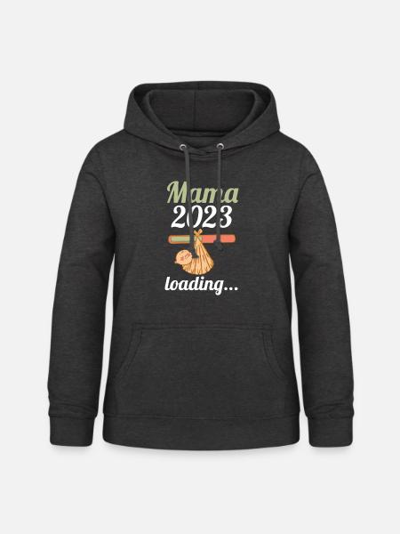 Mutter 2023 Schwanger Werdende Mama - Frauen Hoodie - Anthrazit