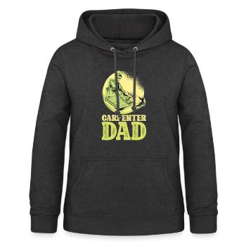 Lustige Schreiner Handwerker Werkzeug Spaß Liebhab - Frauen Hoodie - Anthrazit - Vorne - AI Model Female 172 light (172cm)