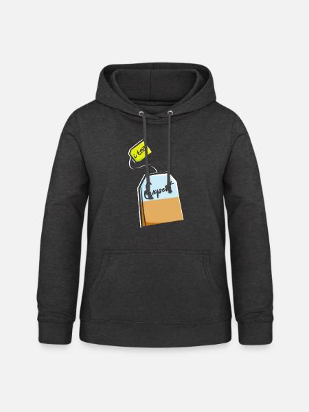 Informatiker It Experte iTEA Expert Computer Nerd - Frauen Hoodie - Anthrazit