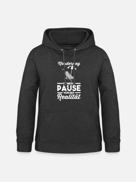 Nordsee Norderney - Frauen Hoodie - Anthrazit