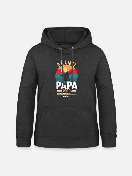 Papa 2023 Loading - Frauen Hoodie - Anthrazit