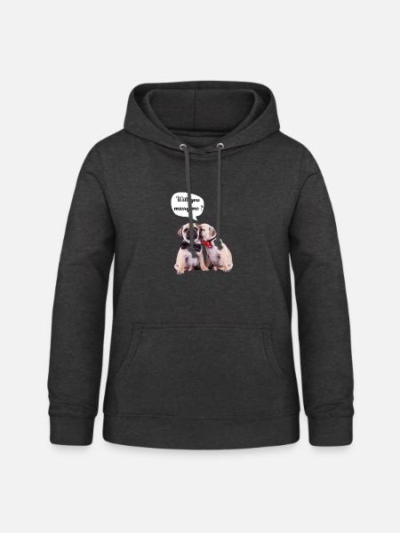 Willst du mich heiraten? - Frauen Hoodie - Anthrazit