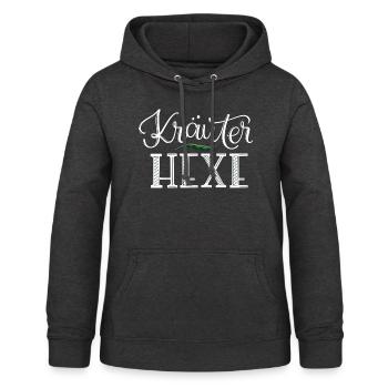 Kräuterhexe - Frauen Hoodie - Anthrazit - Vorne - AI Model Female 172 light (172cm)