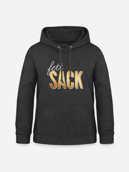 Fettsack - Frauen Hoodie - Anthrazit