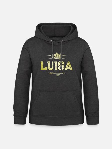Luisa - Frauen Hoodie - Anthrazit