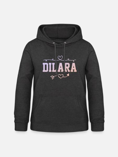Dilara - Frauen Hoodie - Anthrazit