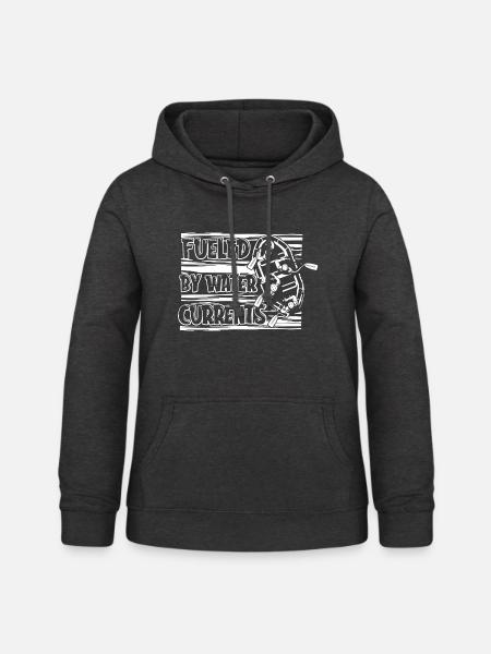 Rafting Wildwasser Kanu Kajak - Frauen Hoodie - Anthrazit