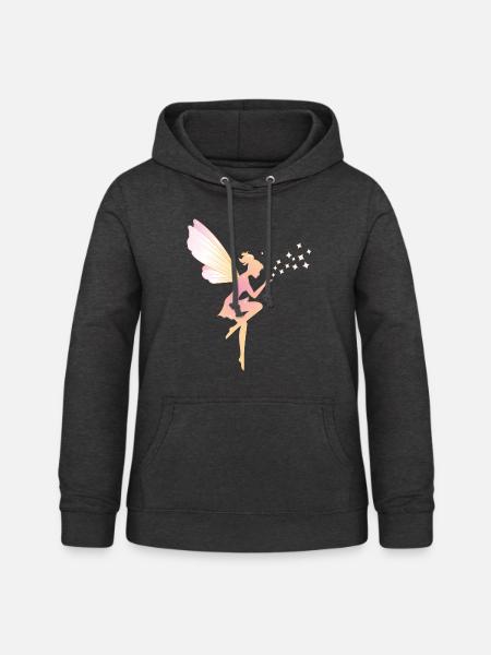 Elfe - Frauen Hoodie - Anthrazit