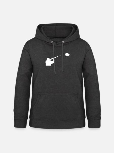 Schütze - Frauen Hoodie - Anthrazit