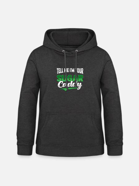 Golf Caddy - Frauen Hoodie - Anthrazit
