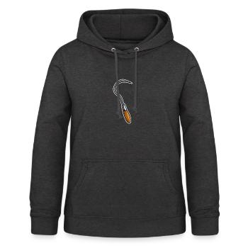 Hobbygärtner Garten - Frauen Hoodie - Anthrazit - Vorne - AI Model Female 172 light (172cm)