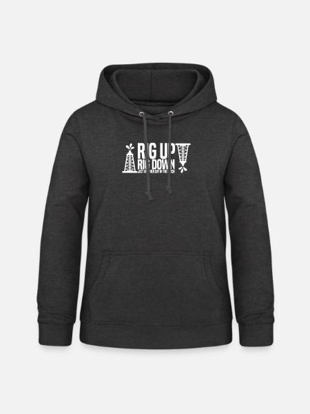 Ölfeld Bohrinsel Humor - Frauen Hoodie - Anthrazit