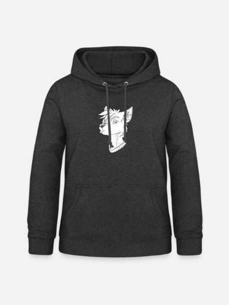 Furry Fandom Fursuits Fuchs - Frauen Hoodie - Anthrazit