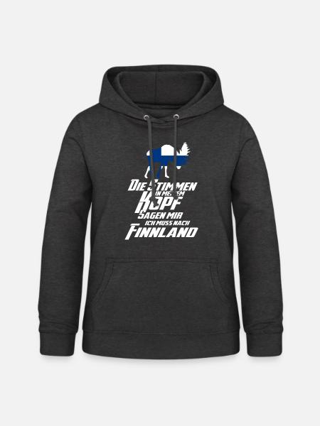 Die Stimme Finnland - Frauen Hoodie - Anthrazit