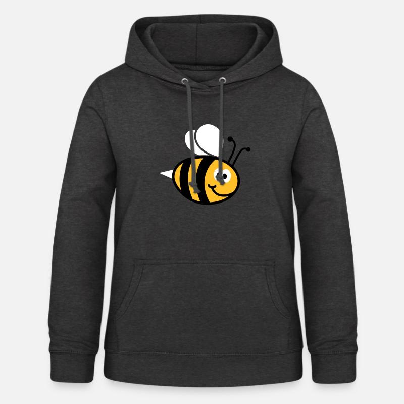 Abeilles 3C - Sweat à capuche Femme - charbon