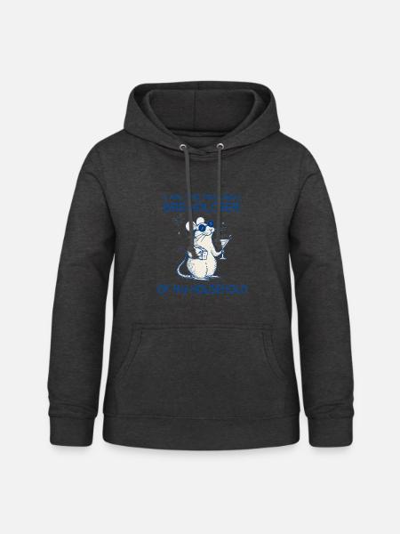 Hauptbrotloser der Haushaltsmaus - Frauen Hoodie - Anthrazit