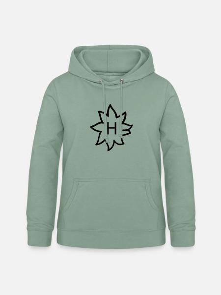Haflinger - Frauen Hoodie - Graugrün