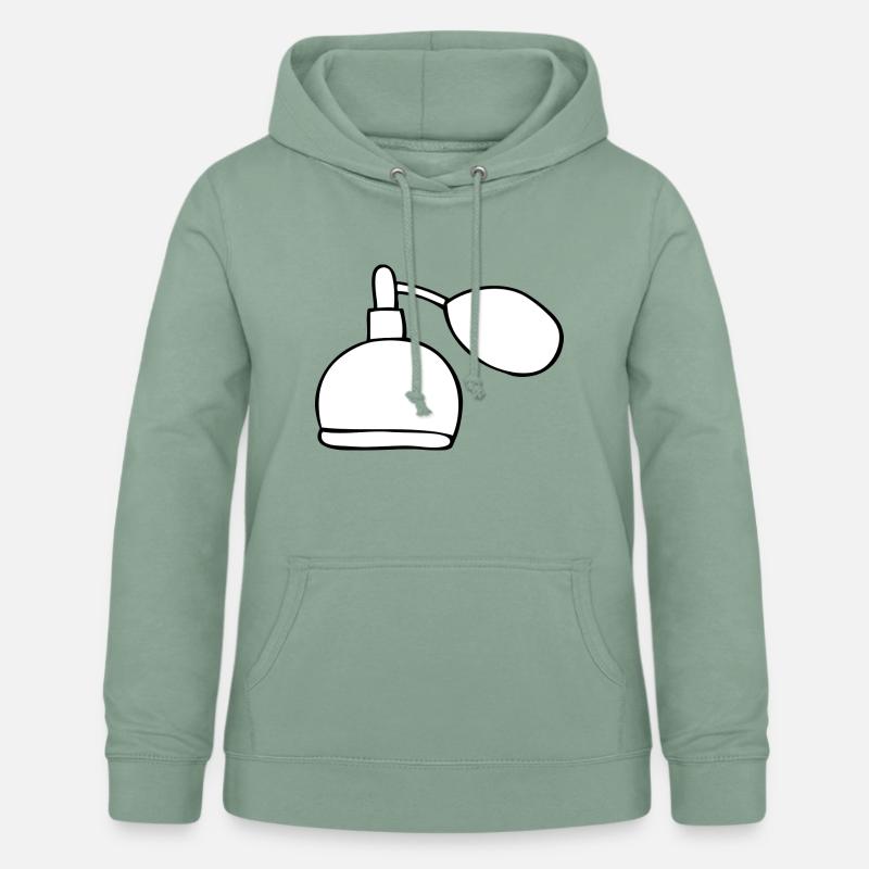 parfum - Sweat à capuche Femme - vert-de-gris