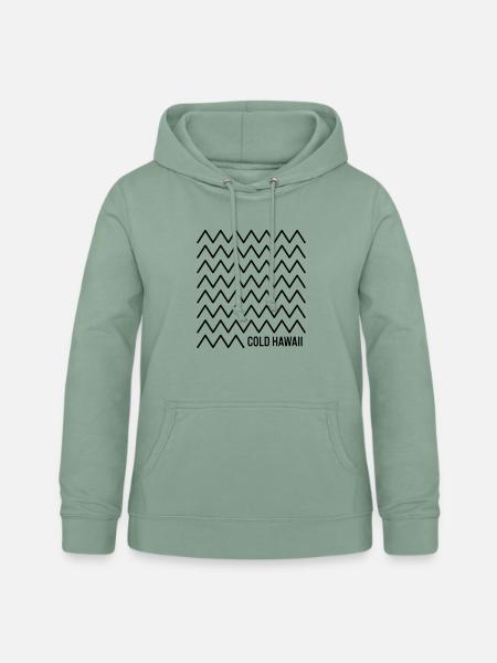 Cold Hawaii - Frauen Hoodie - Graugrün