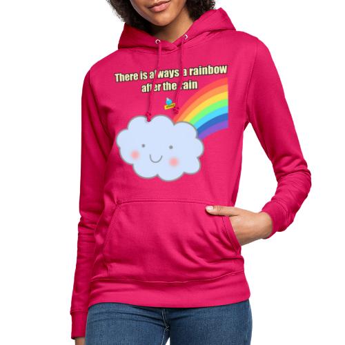Bubbly! Rainbow - Felpa con cappuccio da donna