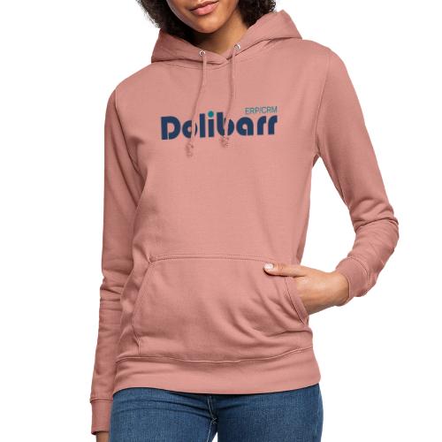 Dolibarr Logo new blue - Sweat à capuche Femme