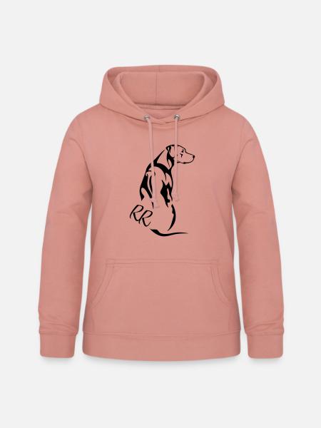 Rhodesian Ridgeback - Frauen Hoodie - Altrosa