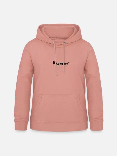 Runner Läufer - Frauen Hoodie - Altrosa