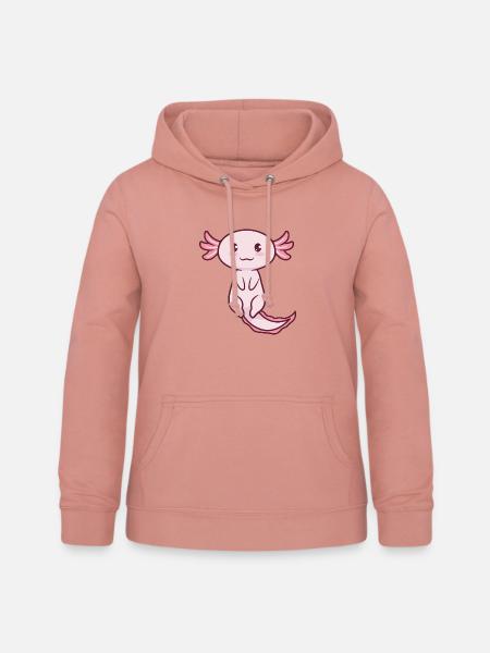 Axolotl Süß - Frauen Hoodie - Altrosa