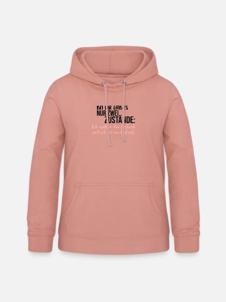 Urlaub lustiger Spruch - Frauen Hoodie - Altrosa