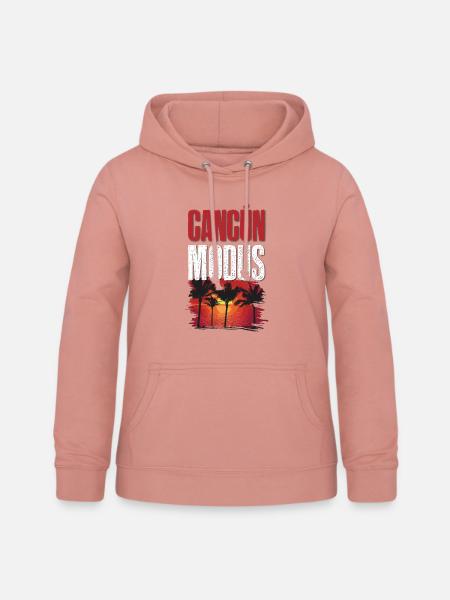 Cancun Modus - Frauen Hoodie - Altrosa