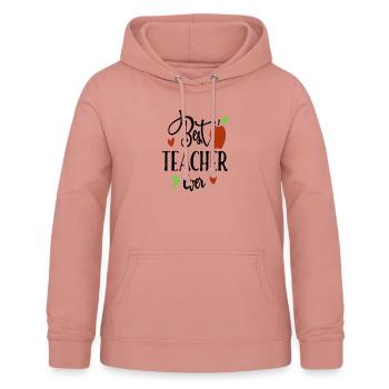 BESTER LEHRER/LEHRERIN - Frauen Hoodie - Altrosa - Vorne - AI Model Female 172 light (172cm)