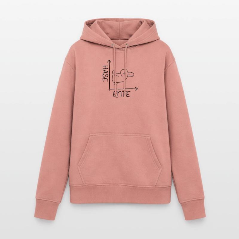 Hase oder doch Ente? Das Leben hat oft zwei Seiten Frauen Hoodie