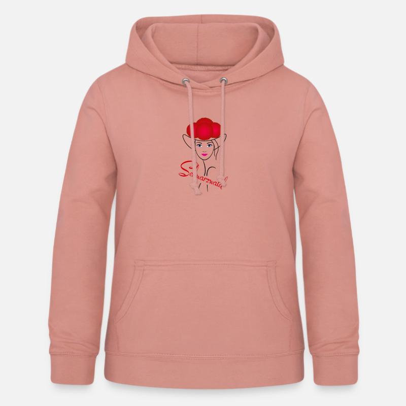Black Forest - Women's Hoodie - dusky rose