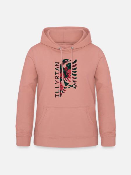 Illyrian Albanian - Frauen Hoodie - Altrosa