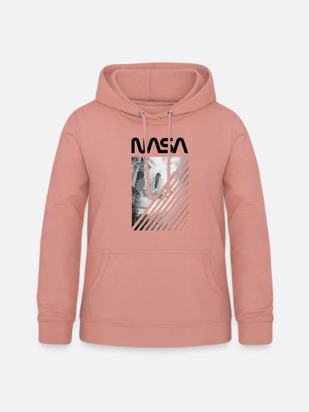 NASA Space Shuttle Start - Frauen Hoodie - Altrosa