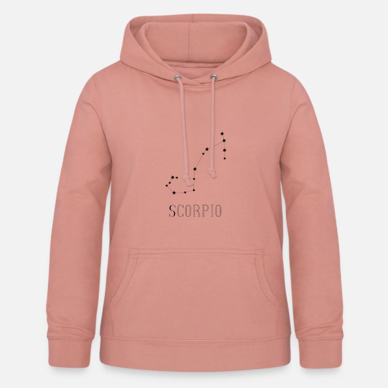 SCORPIO - Women's Hoodie - dusky rose