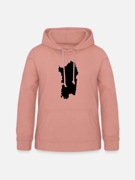 Sardinien - Frauen Hoodie - Altrosa