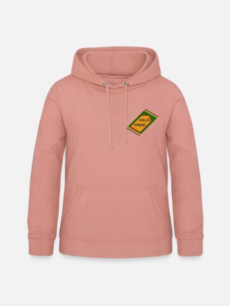 Yalla, Habibi - Frauen Hoodie - Altrosa