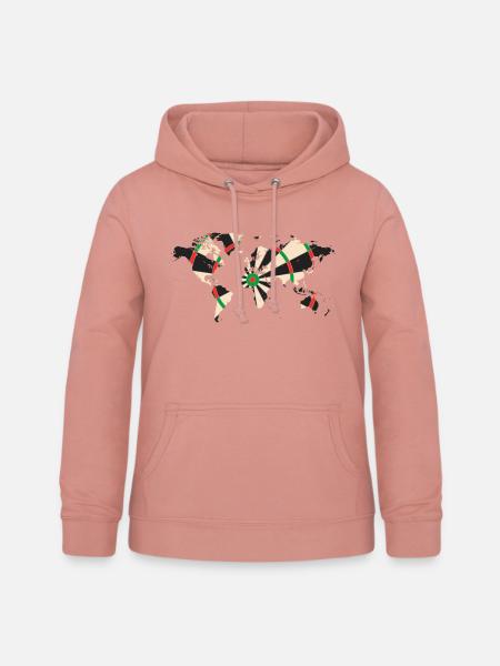 Dartwelt - Frauen Hoodie - Altrosa