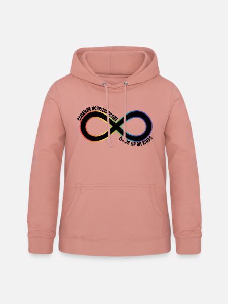 Neurodiversität - Frauen Hoodie - Altrosa