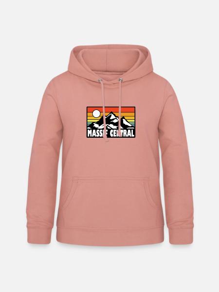 massif central - Frauen Hoodie - Altrosa