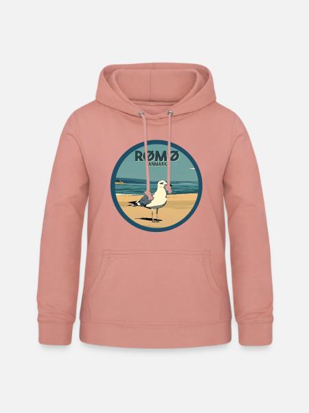 Römö Dänemark - Frauen Hoodie - Altrosa