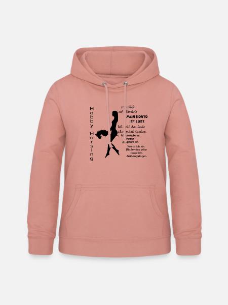 Hobby Horsing - Frauen Hoodie - Altrosa
