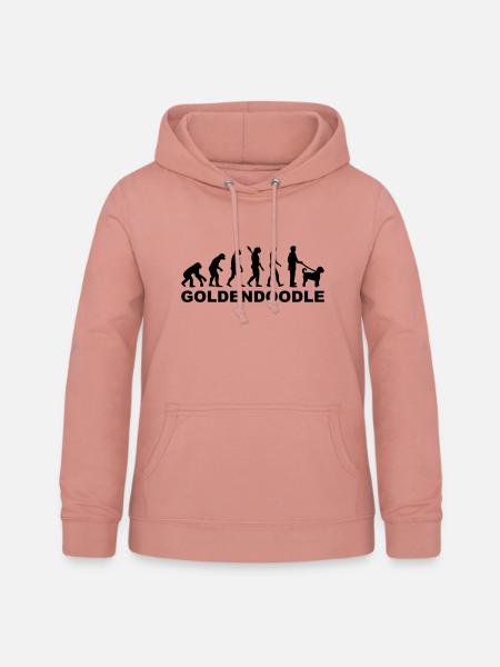 Goldendoodle - Frauen Hoodie - Altrosa