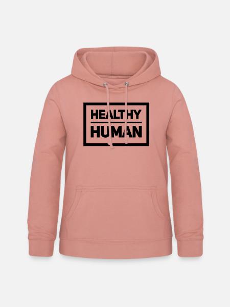 gesunder mensch - Frauen Hoodie - Altrosa